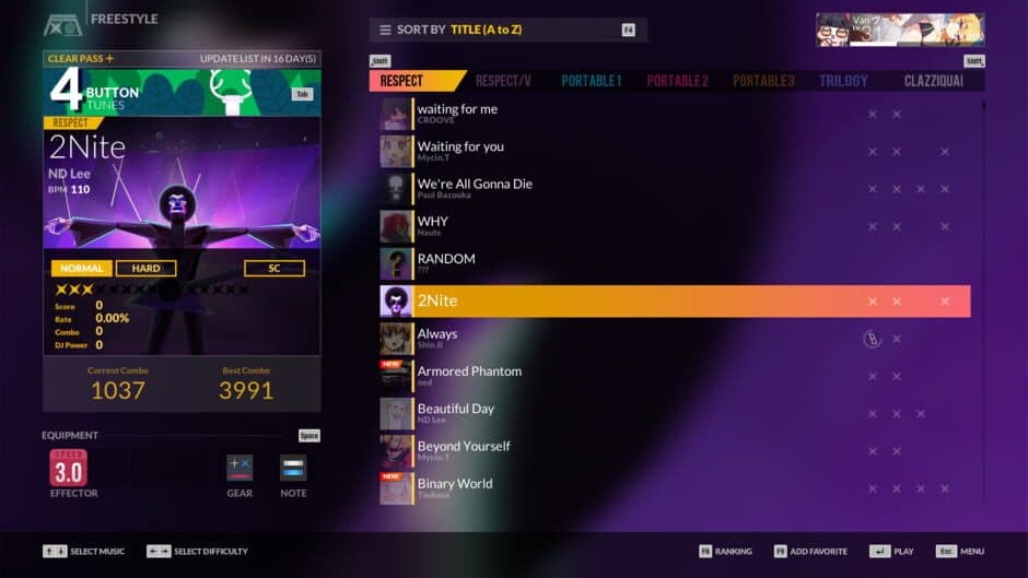 Скриншот 11 из DJMax Respect V