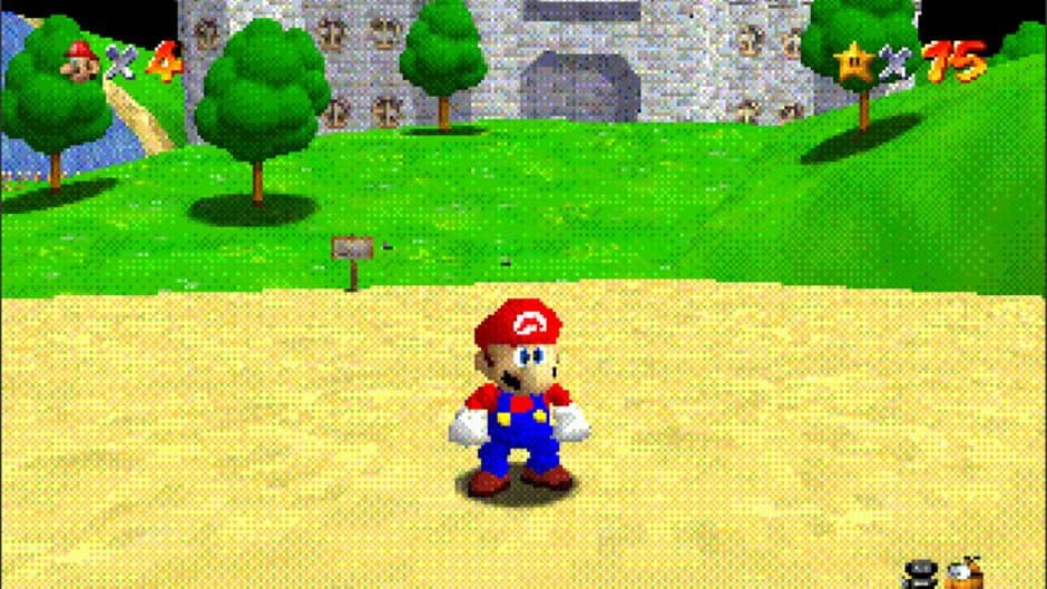 Скриншот 2 из Super Mario 64 DOS Port