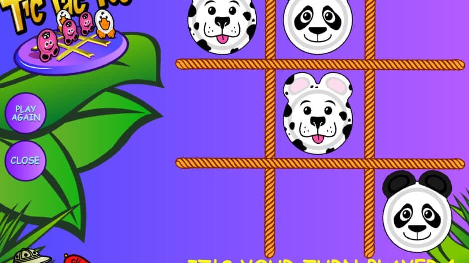 Скриншот 2 из ZooPals Tic-Tac-Toe