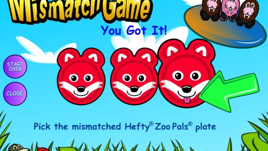 Скриншот 1 из ZooPals Mismatch Game