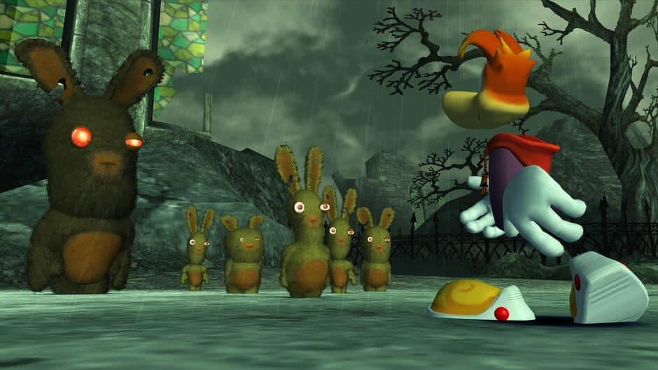 Скриншот 2 из Rayman Raving Rabbids: Reburrowed