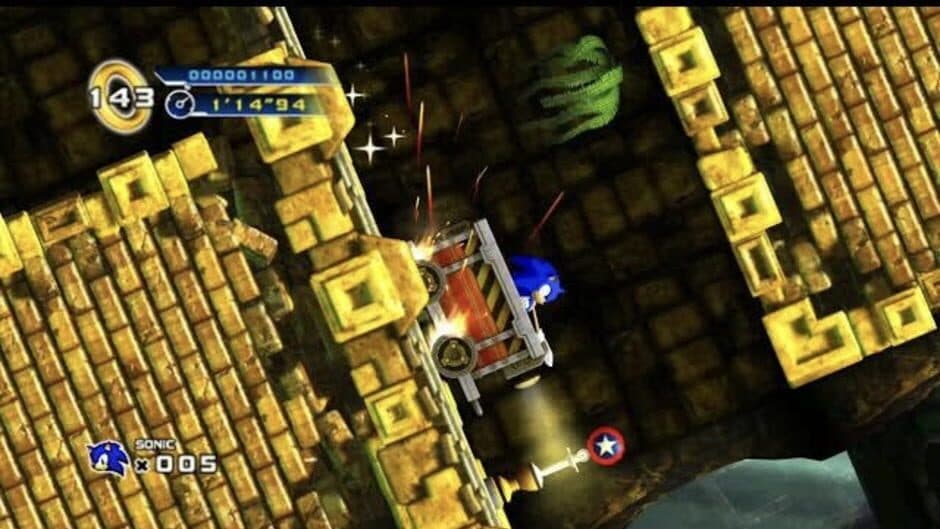 Скриншот 1 из Sonic the Hedgehog 4: Episode I