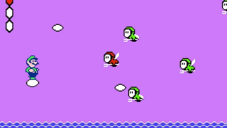 Скриншот 1 из Luigi Floating on an Egg Over the Sea