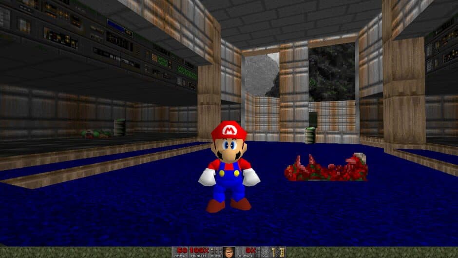 Скриншот 1 из GZDoom SM64