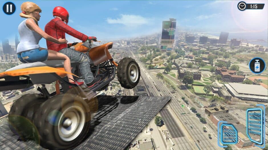 Скриншот 3 из ATV Quad Bike Simulator 2018: Bike Taxi Games