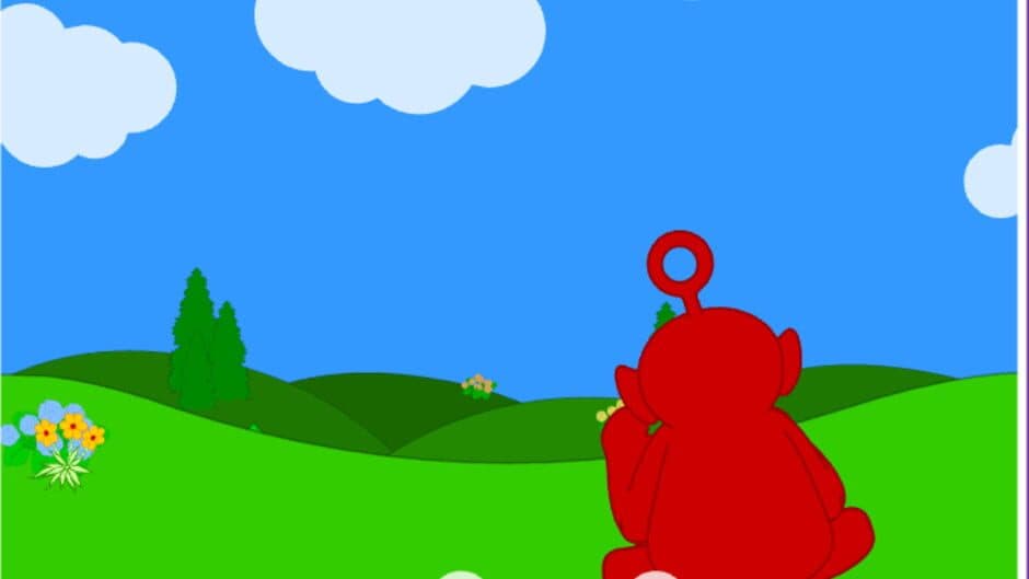 Скриншот 3 из Teletubbies: Sliding Down the Hill