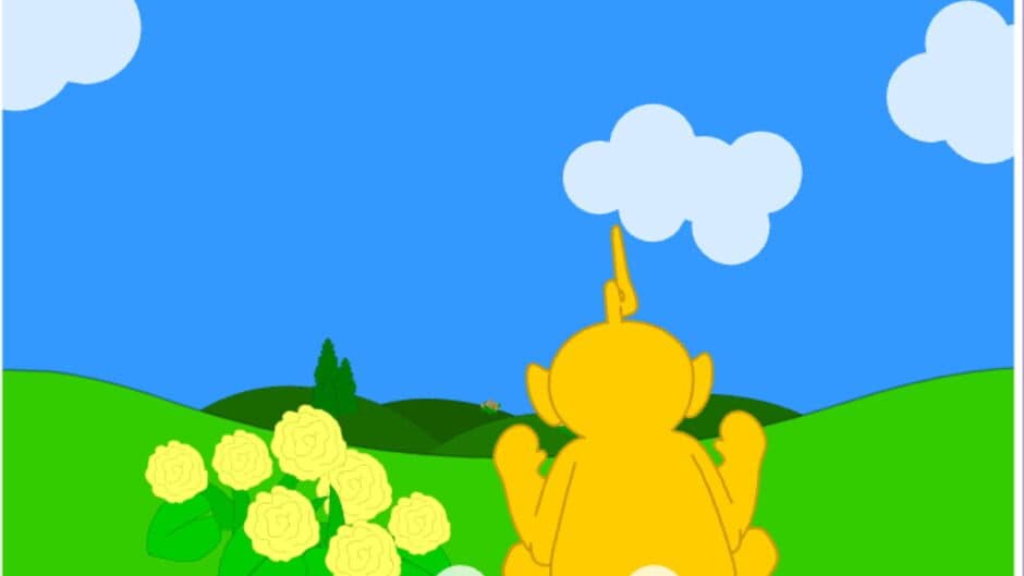Скриншот 6 из Teletubbies: Sliding Down the Hill