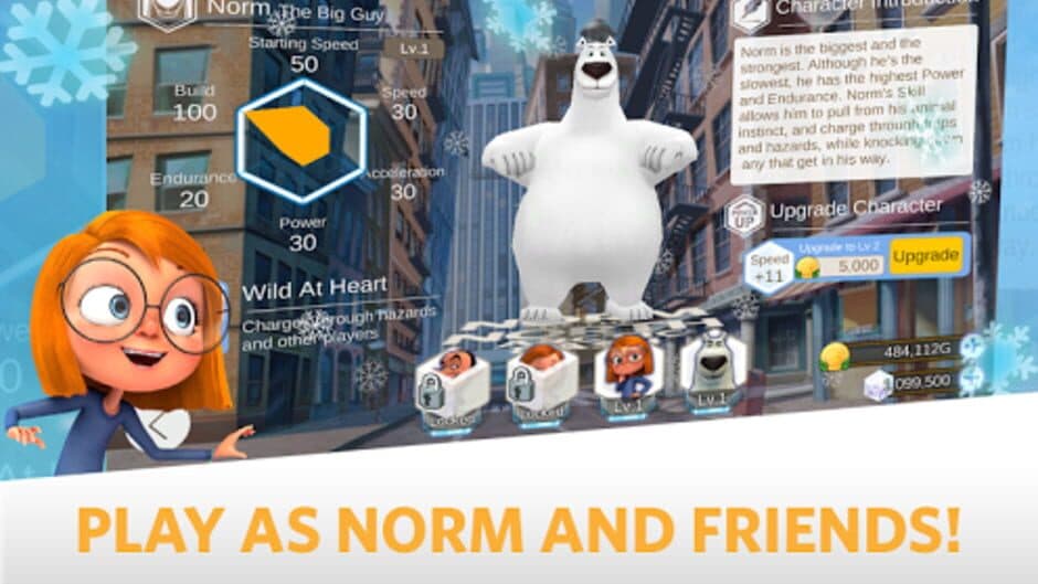 Скриншот 1 из Norm of the North: Arctic Dash