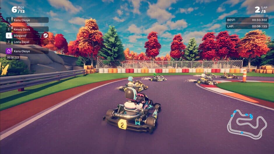 Скриншот 2 из Karting Superstars