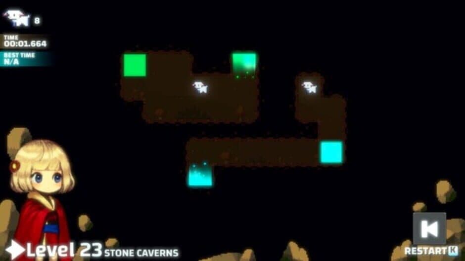 Скриншот 3 из Puzzle Dungeon!!: Earthmage Erin