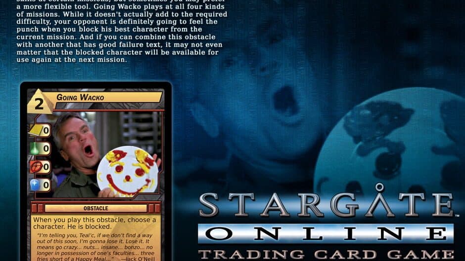 Скриншот 2 из Stargate Online Trading Card Game