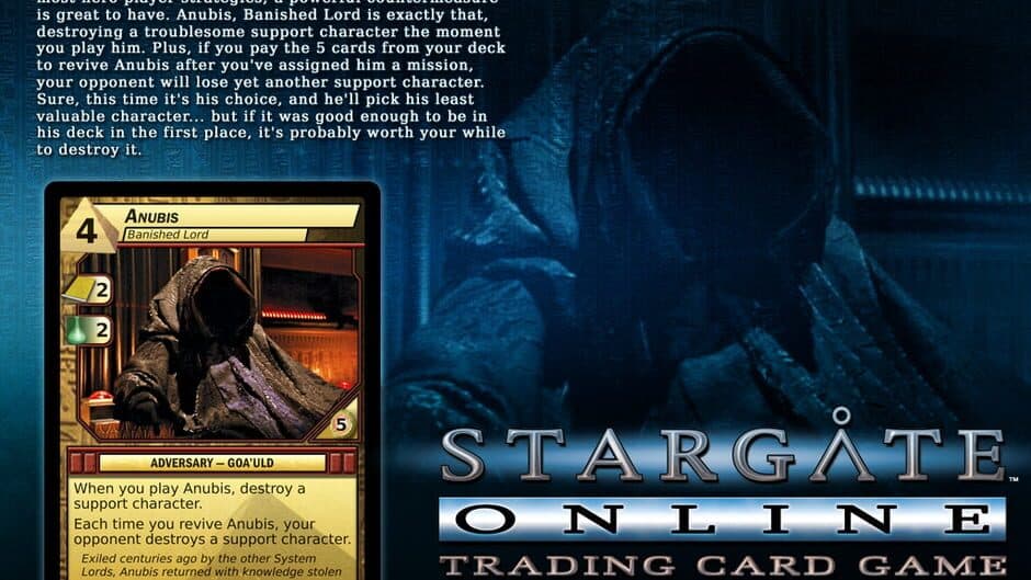 Скриншот 3 из Stargate Online Trading Card Game