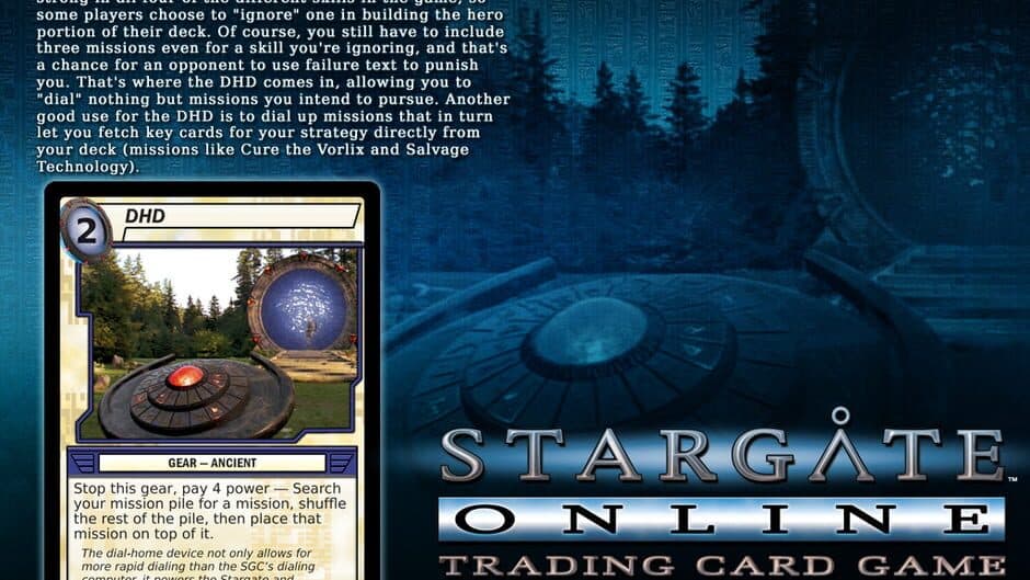 Скриншот 8 из Stargate Online Trading Card Game
