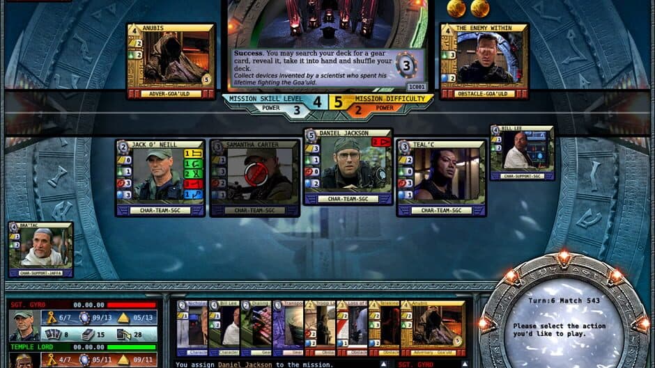Скриншот 7 из Stargate Online Trading Card Game