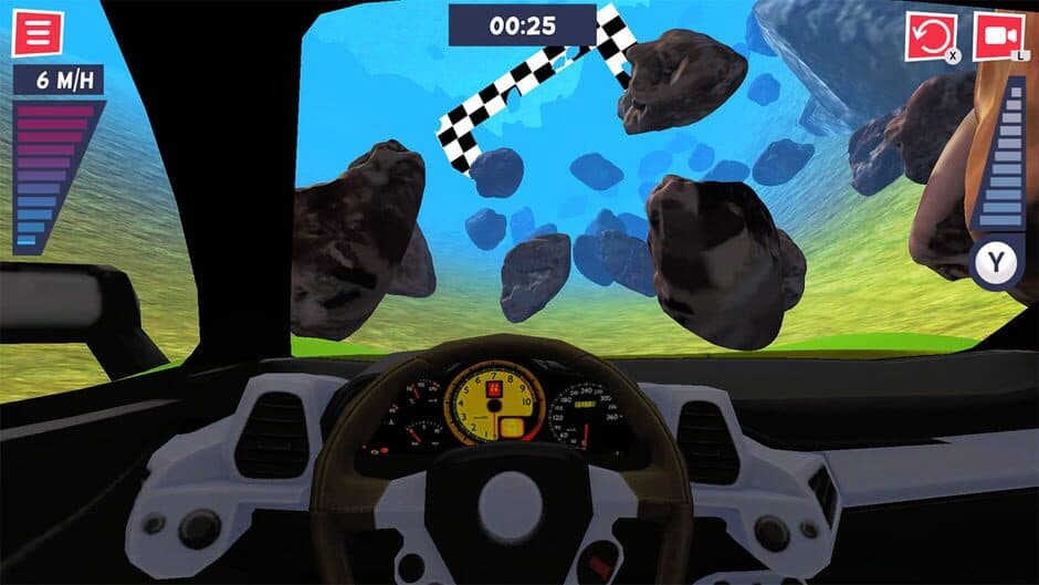 Скриншот 1 из Uphill Stunt Driver: Extreme Racing Simulator