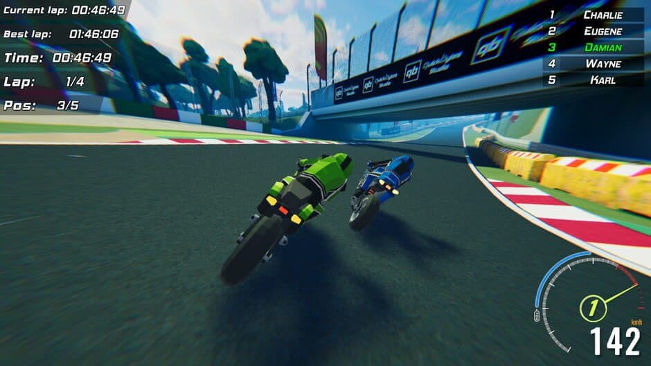 Скриншот 1 из Toon Roads: Superbike