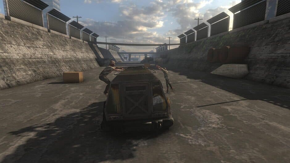 Скриншот 5 из Highway Zombie Survival: Car Apocalypse