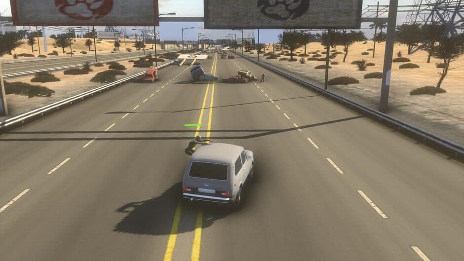 Скриншот 3 из Highway Zombie Survival: Car Apocalypse