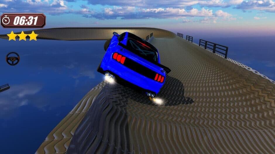 Скриншот 4 из Racing Car Chaos: Extreme Stunt Showdown