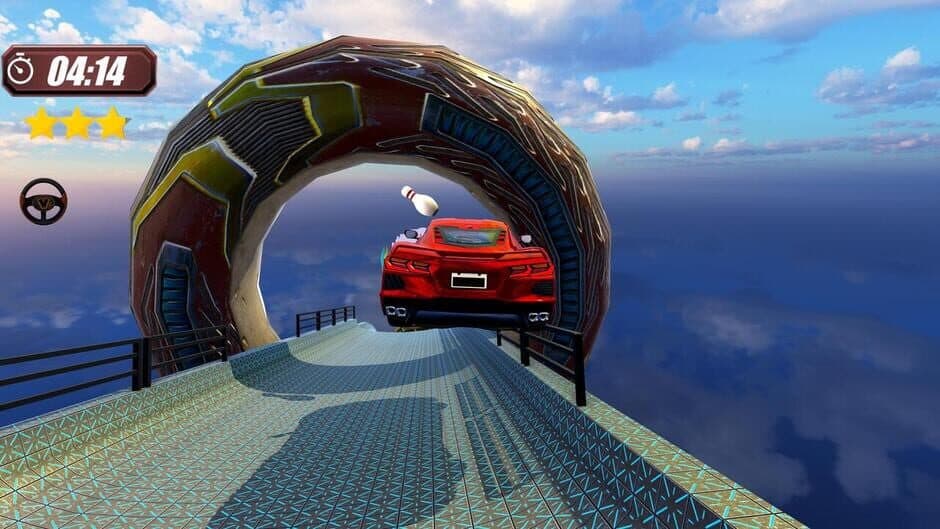 Скриншот 6 из Racing Car Chaos: Extreme Stunt Showdown