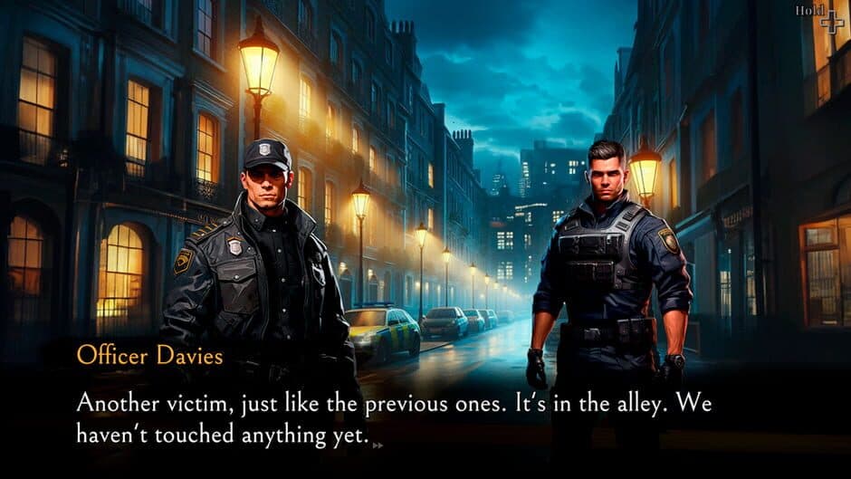 Скриншот 1 из Hollow Police Emblem: The Visual Novel