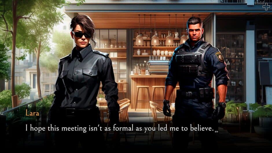 Скриншот 2 из Hollow Police Emblem: The Visual Novel