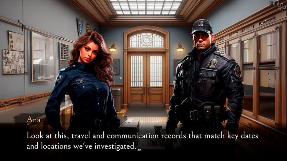 Скриншот 3 из Hollow Police Emblem: The Visual Novel