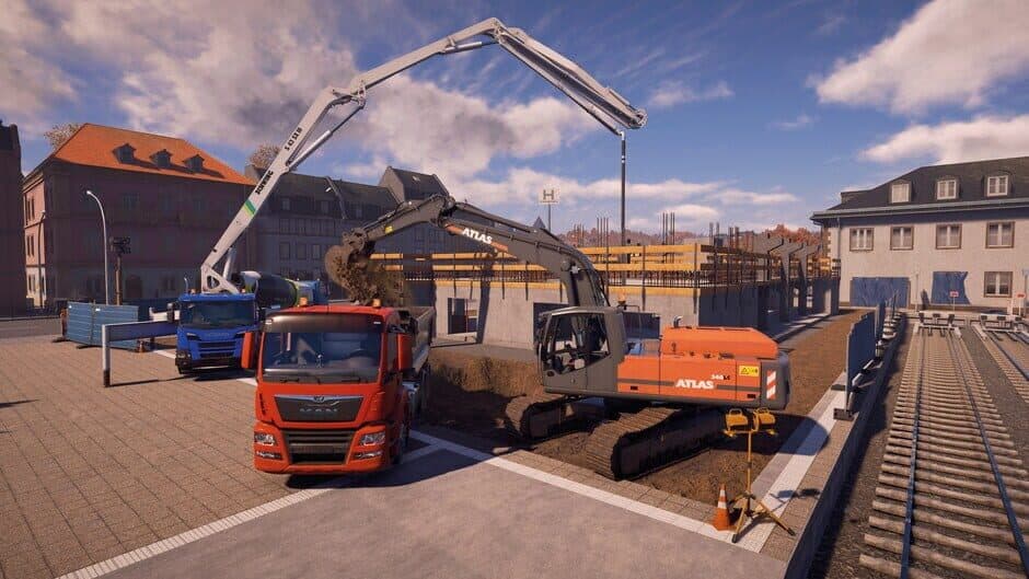 Скриншот 1 из Construction Simulator: Day One Edition