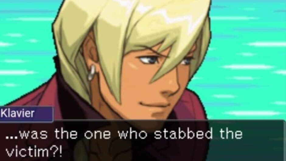 Скриншот 1 из A Lucky First Turnabout: A Klavier Gavin Story