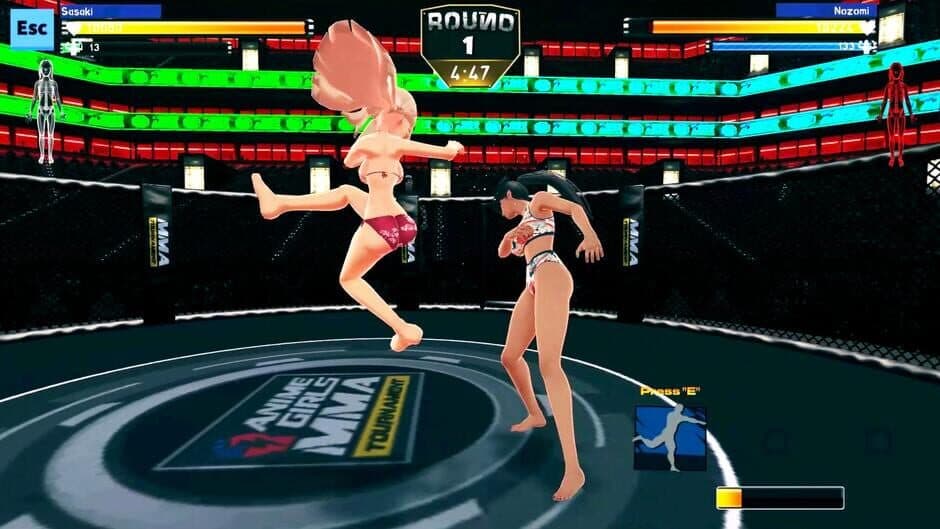 Скриншот 1 из Anime Girls: MMA Tournament