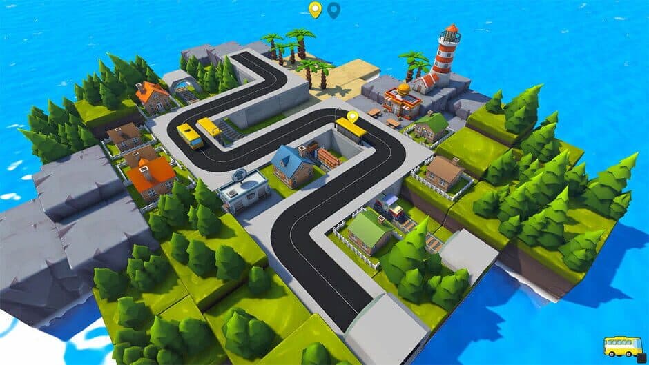 Скриншот 1 из Busway Islands: Puzzle