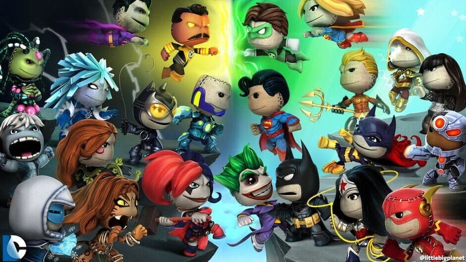 Скриншот 4 из LittleBigPlanet 2: DC Comics Premium Level Pack