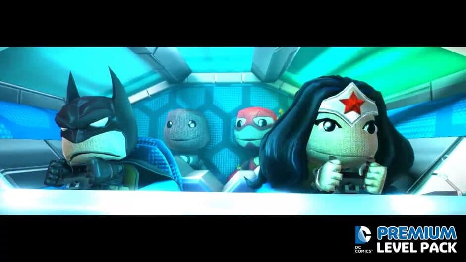 Скриншот 5 из LittleBigPlanet 2: DC Comics Premium Level Pack