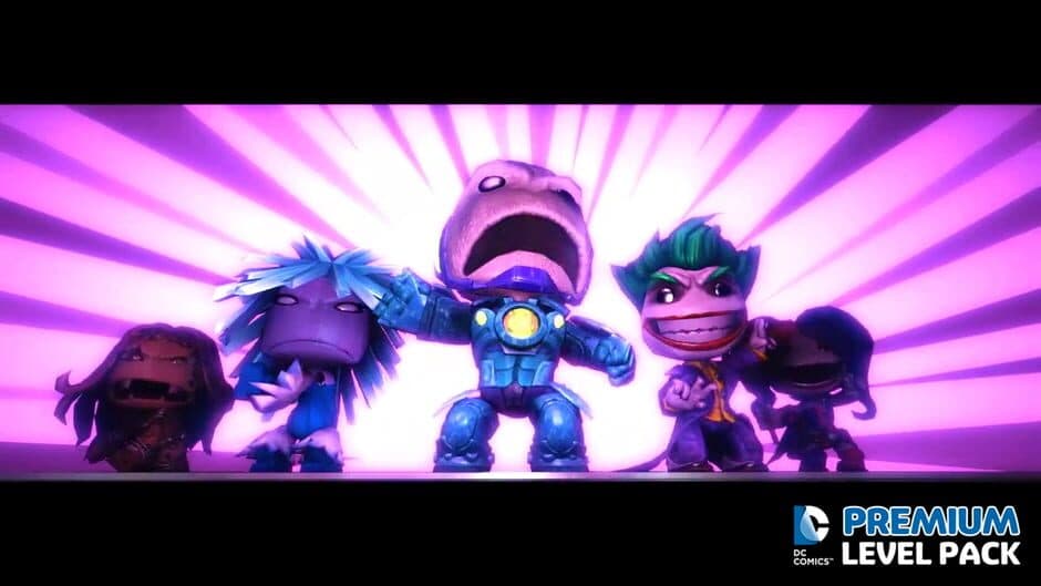 Скриншот 6 из LittleBigPlanet 2: DC Comics Premium Level Pack