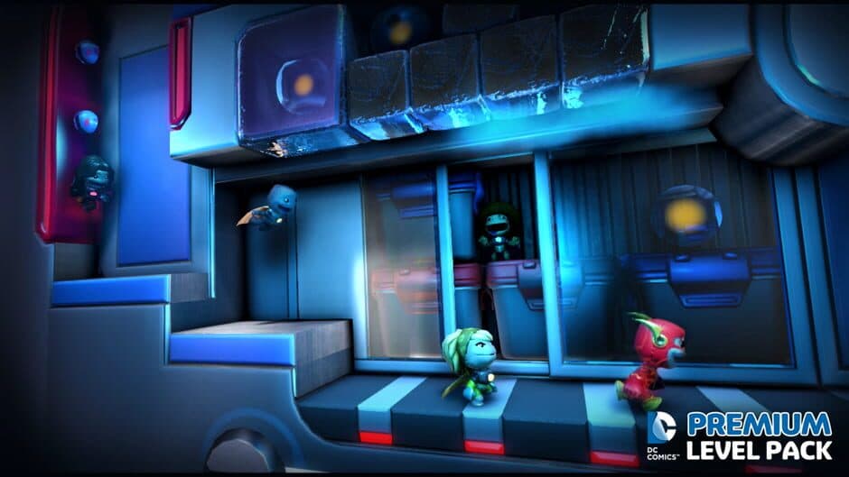 Скриншот 7 из LittleBigPlanet 2: DC Comics Premium Level Pack