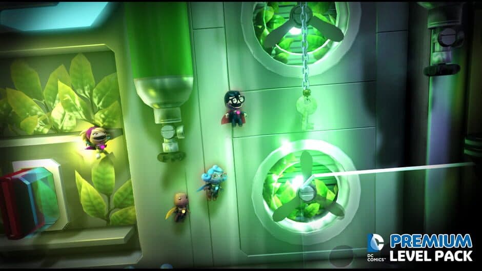 Скриншот 8 из LittleBigPlanet 2: DC Comics Premium Level Pack