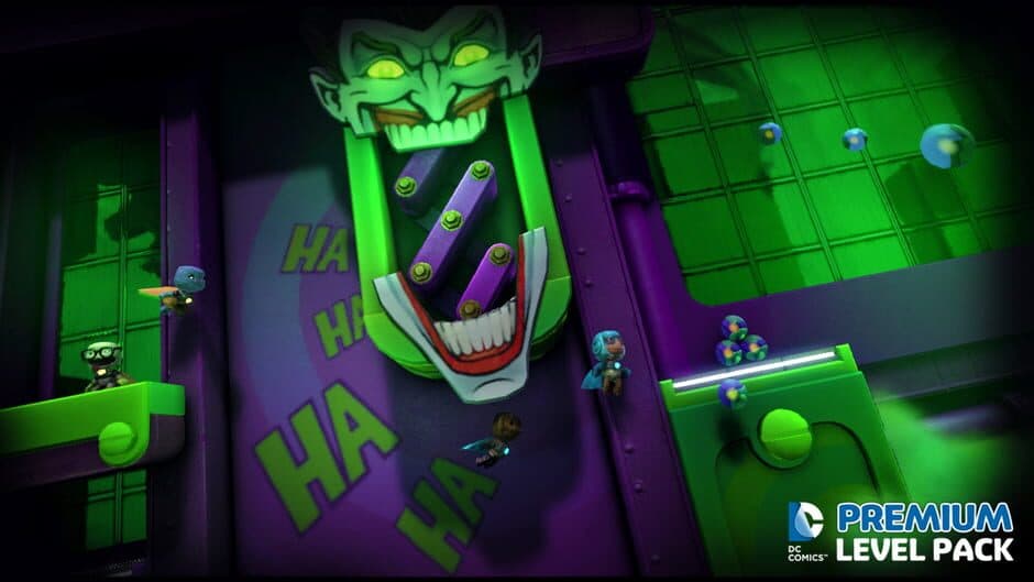 Скриншот 1 из LittleBigPlanet 2: DC Comics Premium Level Pack