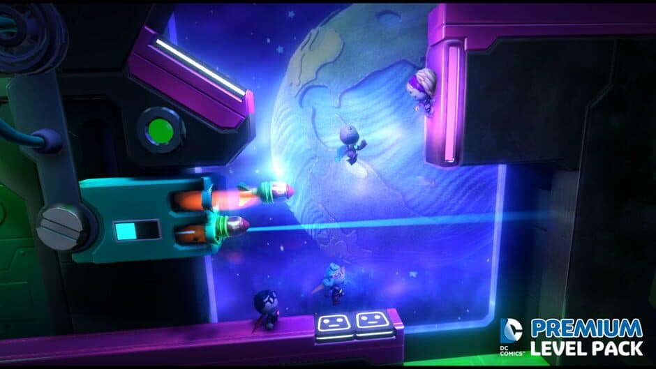 Скриншот 3 из LittleBigPlanet 2: DC Comics Premium Level Pack