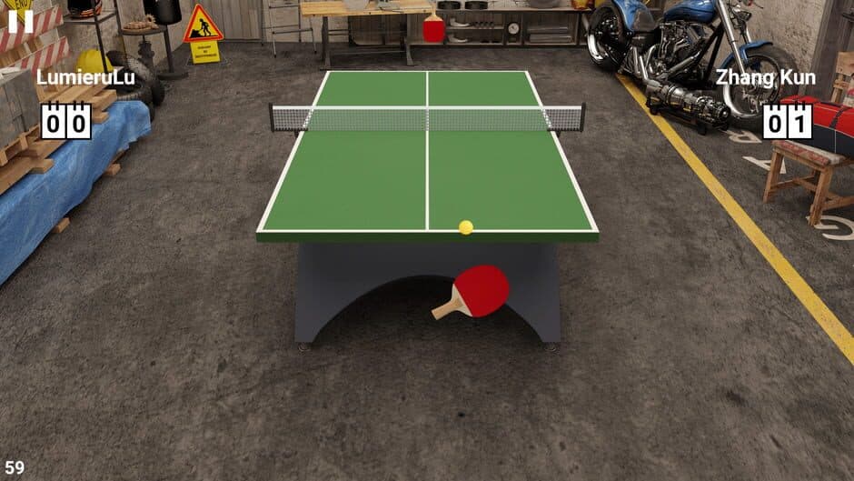 Скриншот 1 из Virtual Table Tennis