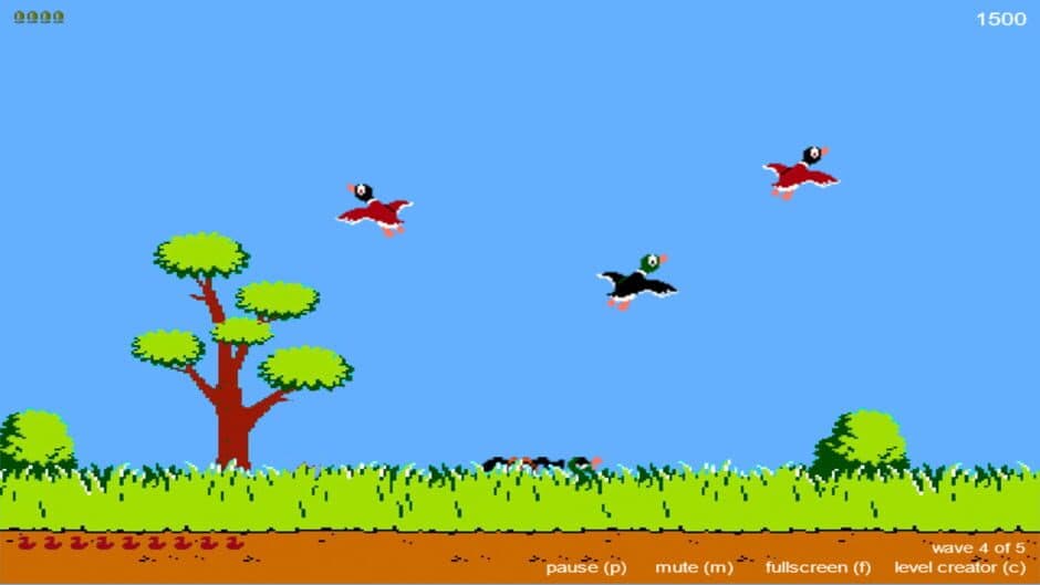 Скриншот 2 из Duck Hunt JS