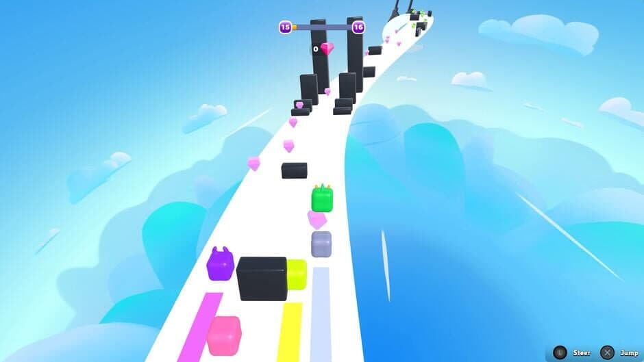 Скриншот 2 из Cubic Riders