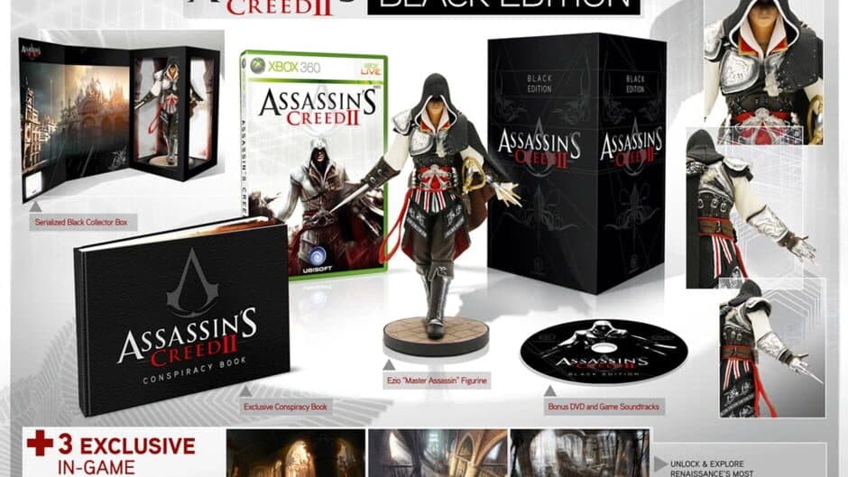 Скриншот 1 из Assassin's Creed II: Black Edition