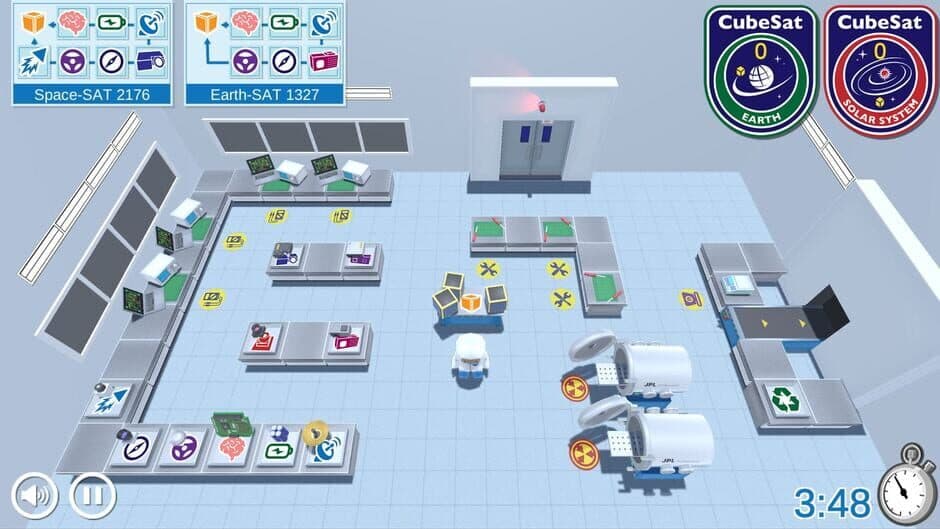 Скриншот 1 из CubeSat Builder: Build a NASA Spacecraft!