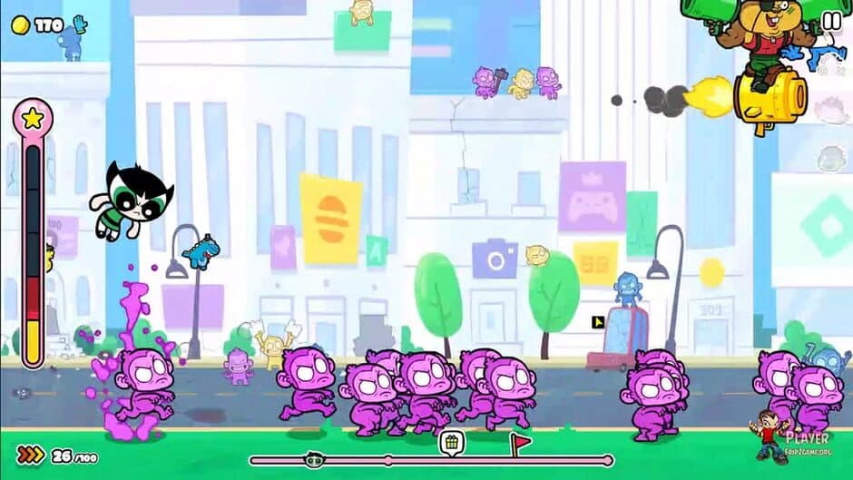 Скриншот 2 из The Powerpuff Girls: Monkey Mania
