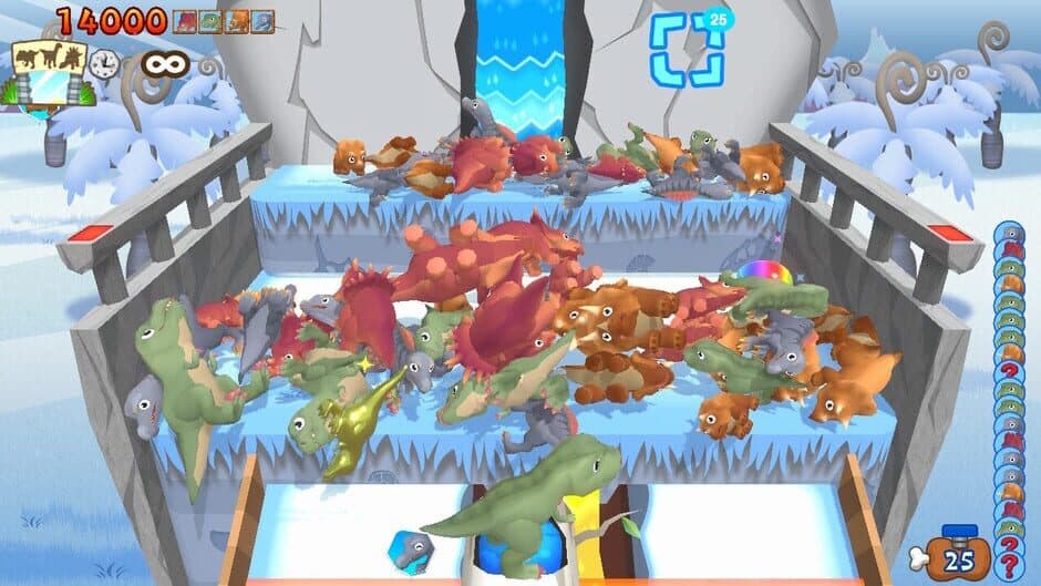 Скриншот 1 из Throw it! Dinosaur Panic