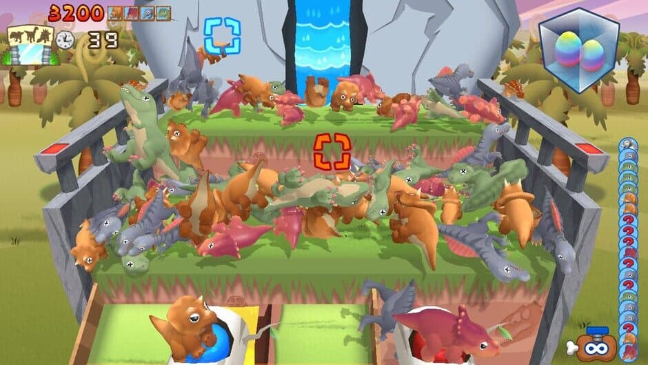Скриншот 2 из Throw it! Dinosaur Panic