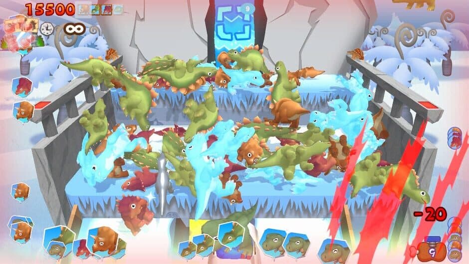 Скриншот 4 из Throw it! Dinosaur Panic