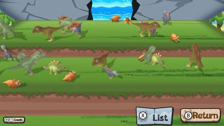 Скриншот 5 из Throw it! Dinosaur Panic