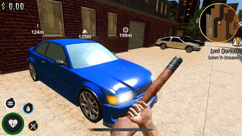 Скриншот 5 из Urban Survival Simulator: The Bum's Journey