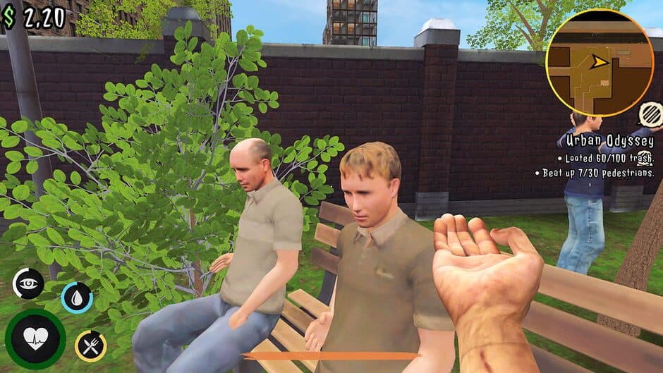 Скриншот 6 из Urban Survival Simulator: The Bum's Journey